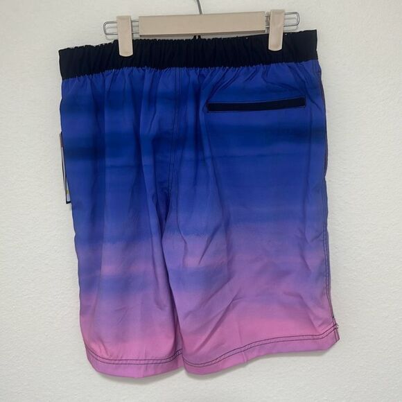 NWT Speedo Mens Blue Onshore Tide Bondi Basin Boardshort 20"‎ Size Medium - Picture 8 of 9